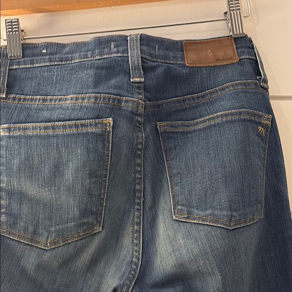 Madewell 10” High Button Fly Rise Skinny Jeans - Picture 5 of 6